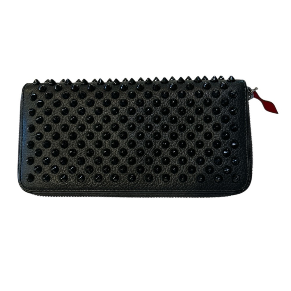 Christian Louboutin Black Spiked Wallet
